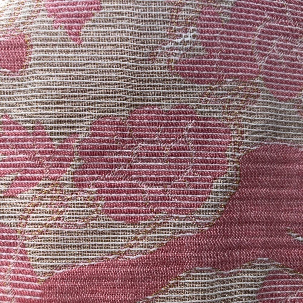 Tibi | Vintage Y2K Pink floral textured strapless midi dress - Picture 4 of 7